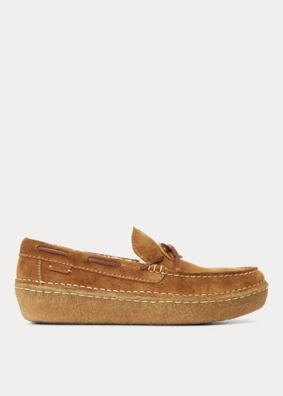 Men's Polo Ralph Lauren Myles Suede Loafers | 067241ZBD